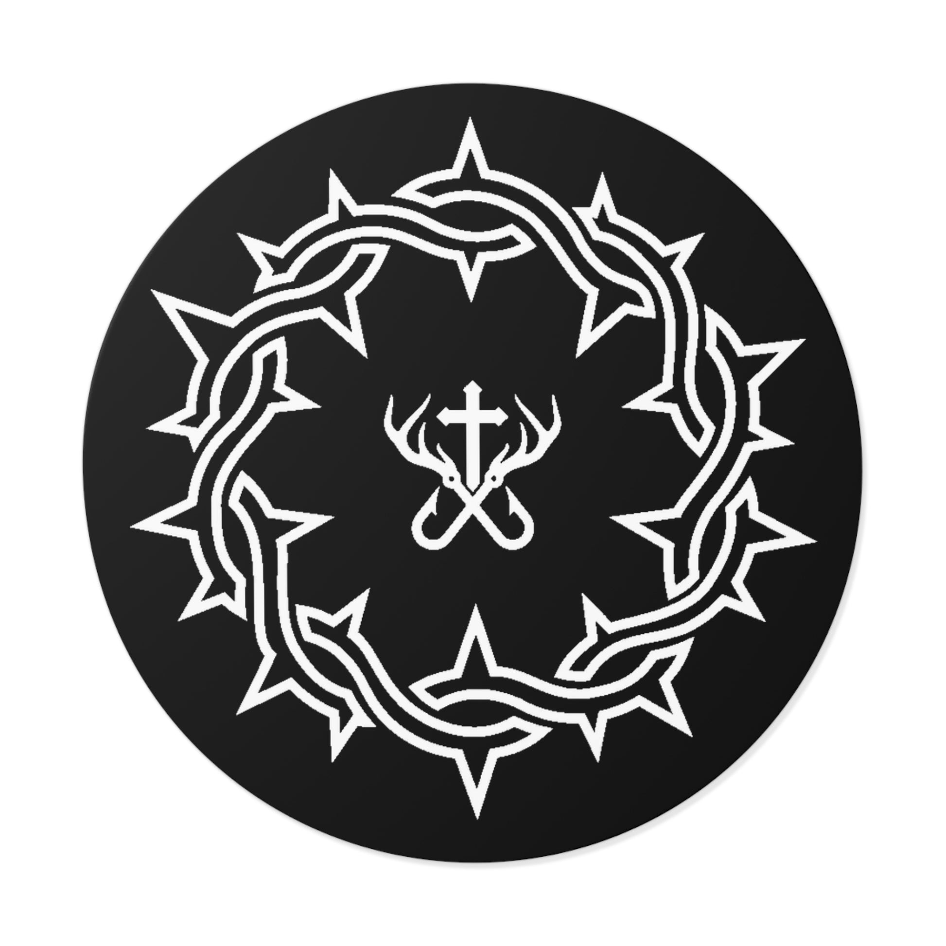 Outdoor Disciples crown of thorns sticker