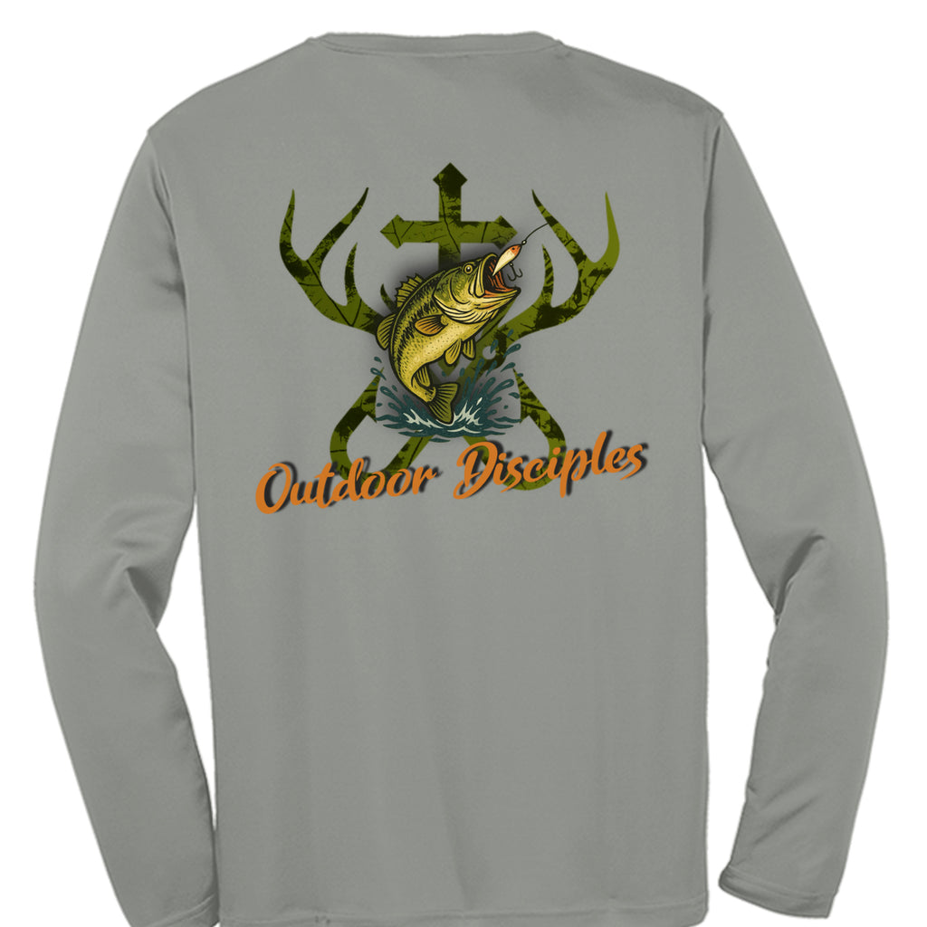 Grey Concrete Heather - ST350LS - BACK
