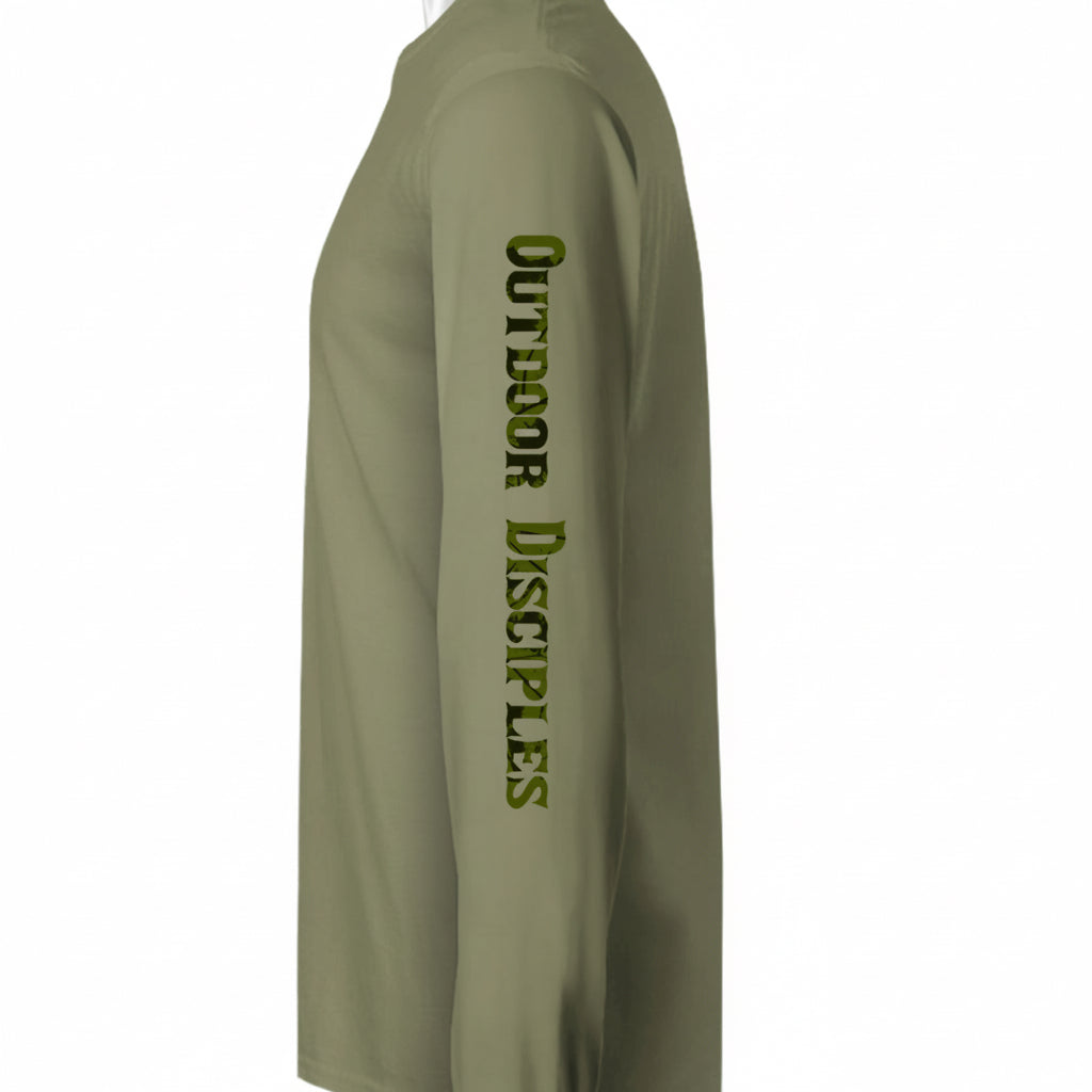 Olive Drab Green - ST350LS - SLEEVE_LEFT