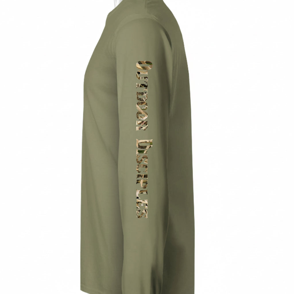 Olive Drab Green - ST350LS - SLEEVE_LEFT